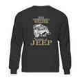 [154] Welder With A Jeep Tshirt Sweatshirt